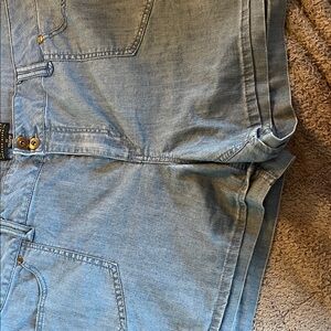 Forever 21 Plus Size Blue Denim Shorts